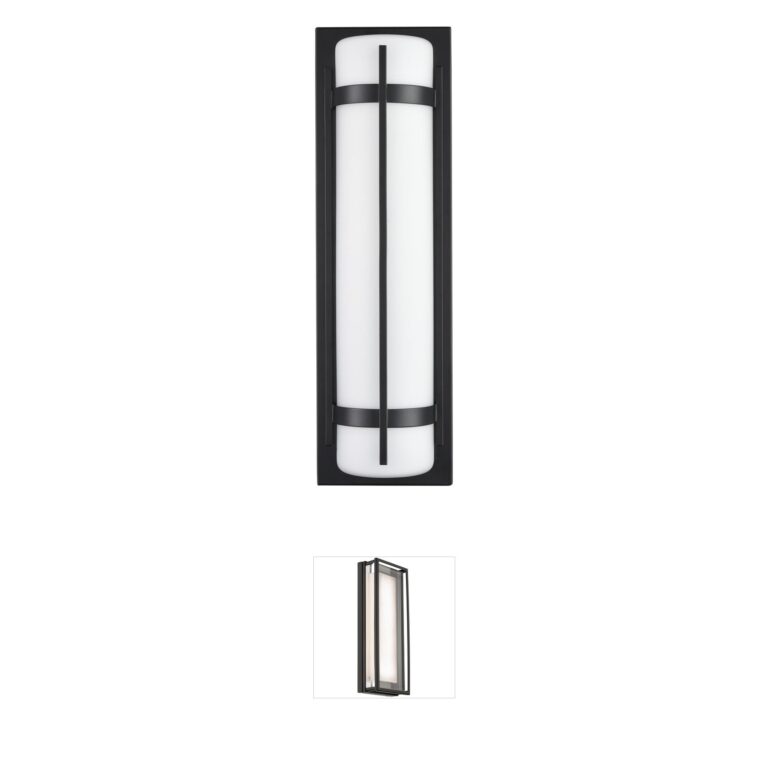 Millennium Lighting LED Outdoor Wall Sconce in Powder Coated Black