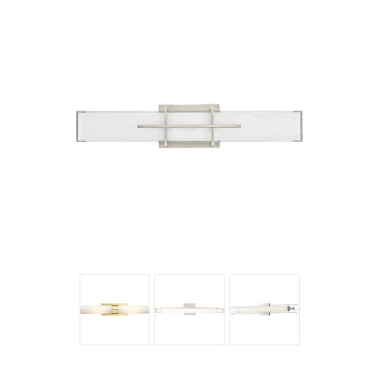 Millennium Lighting Tocco 24-Inch Selectable CCT LED Vanity Light in Brushed Nickel