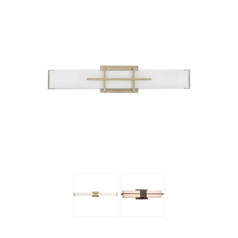 Millennium Lighting Tocco Modern Gold Integrated LED Vanity Light
