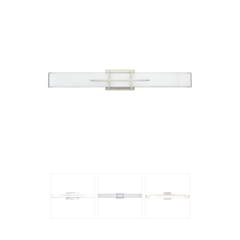 Millennium Lighting Tocco 32-Inch Brushed Nickel Integrated LED Vanity Light