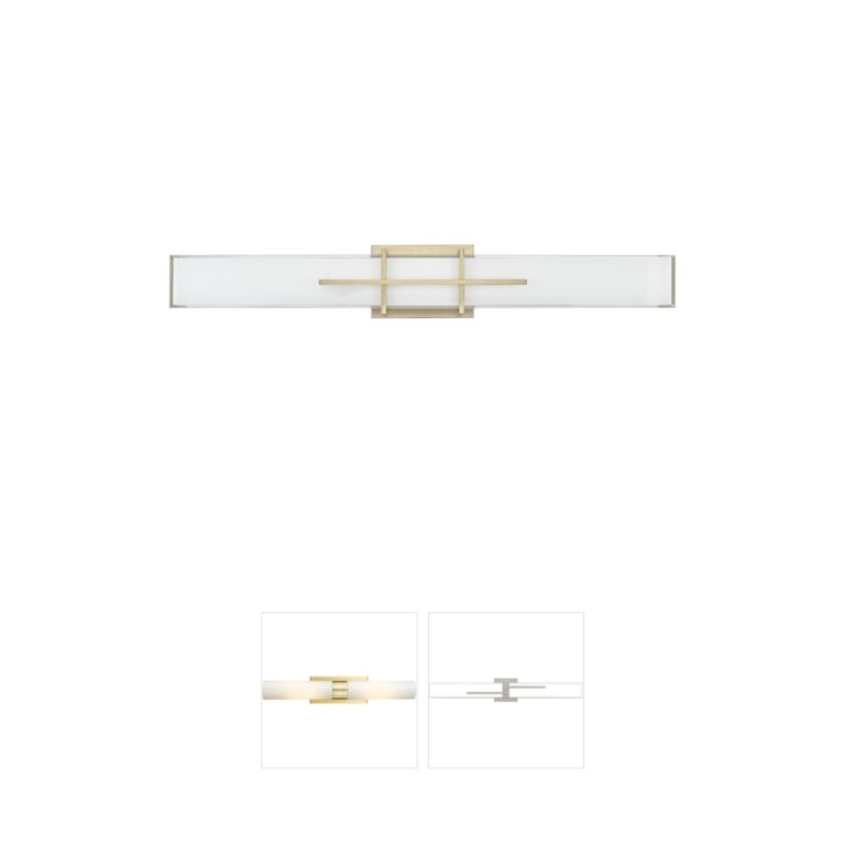 Millennium Lighting Tocco 32-Inch Integrated LED Vanity Light in Modern Gold