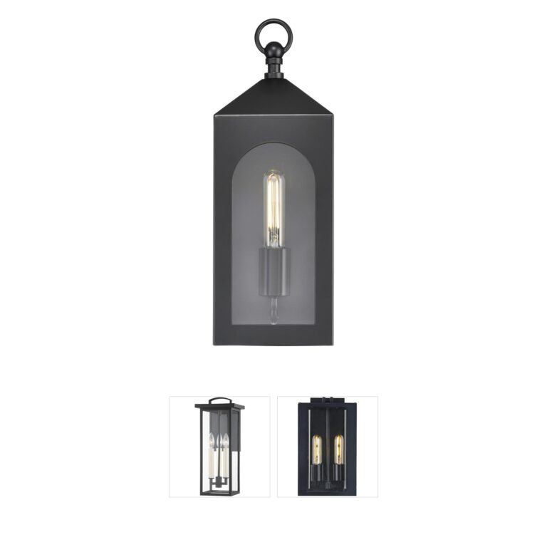 Millennium Lighting Bratton Powder Coated Black Outdoor Wall Sconce
