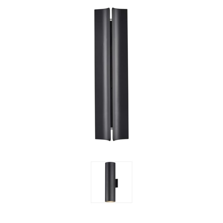 Millennium Lighting 20-Inch LED Outdoor Wall Sconce in Powder Coated Black