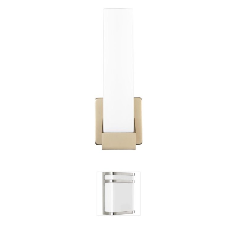 Millennium Lighting Modern Gold Selectable CCT LED Wall Sconce