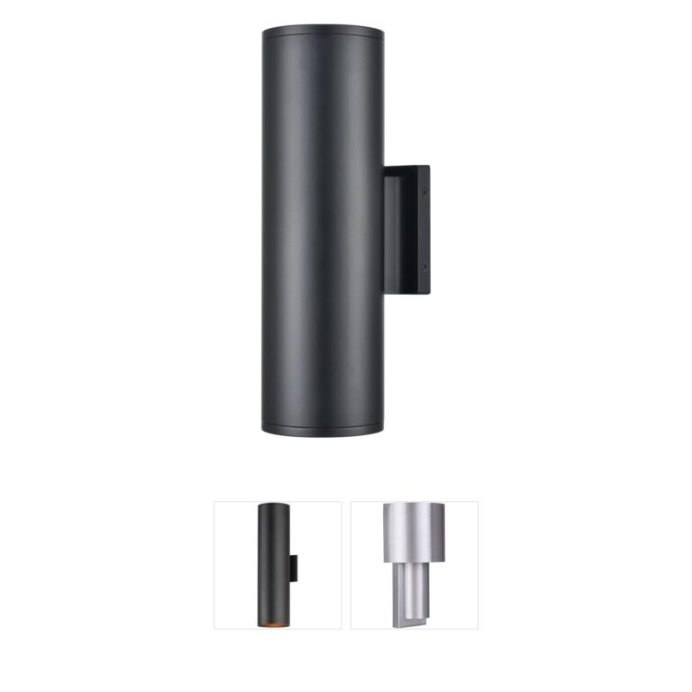 Millennium Lighting Vegas Matte Black Aluminum Outdoor Wall Sconce