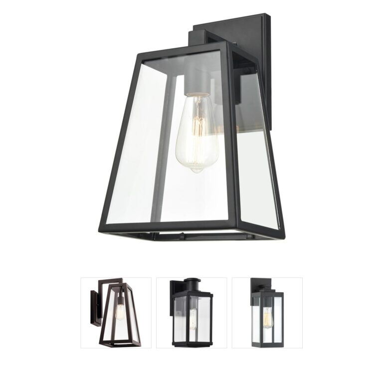Millennium Lighting Grant Powder Coated Black Outdoor Lantern Sconce