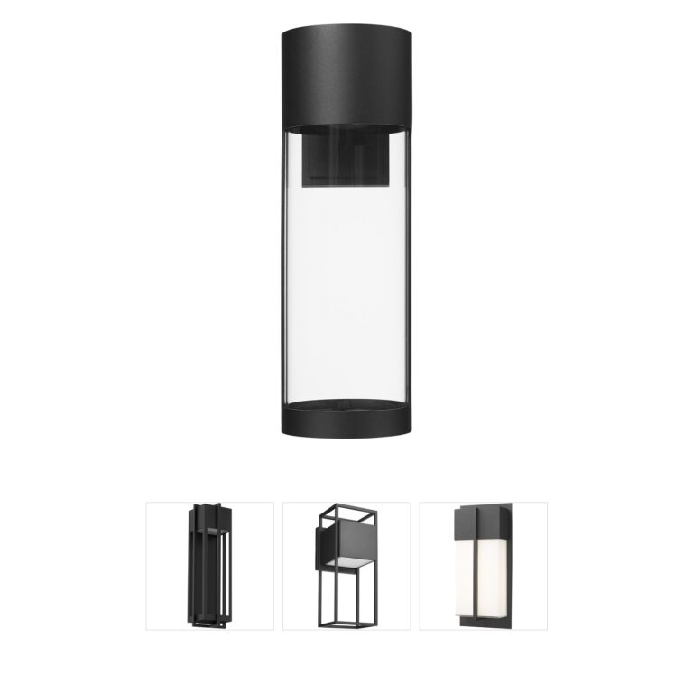 Millennium Lighting Trefor 18-Inch LED Outdoor Wall Sconce in Black