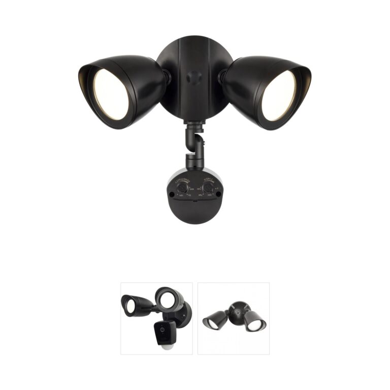 Millennium Lighting Twin Head 2-Light LED Aluminum Security Flood Light