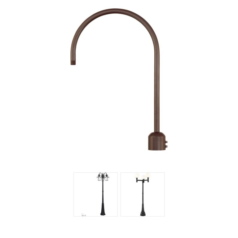 Millennium Lighting R Series Architectural Bronze Post Adapter