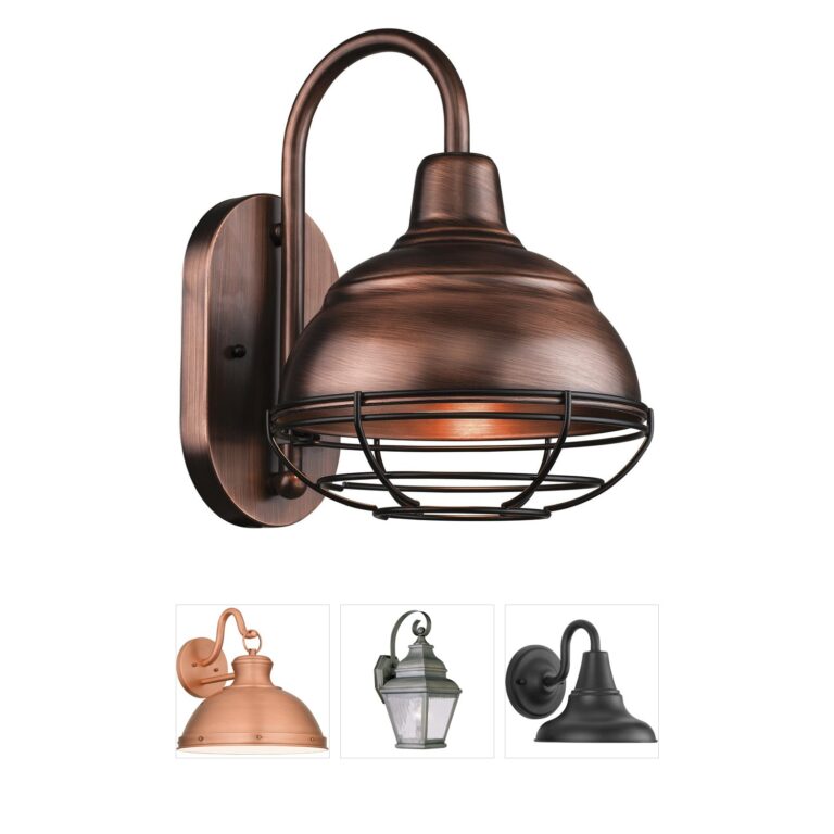 Millennium Lighting R Series Natural Copper Outdoor Wall Sconce