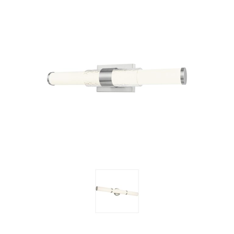 Z-Lite Egon 25-Inch Brushed Nickel Integrated LED Vanity Light