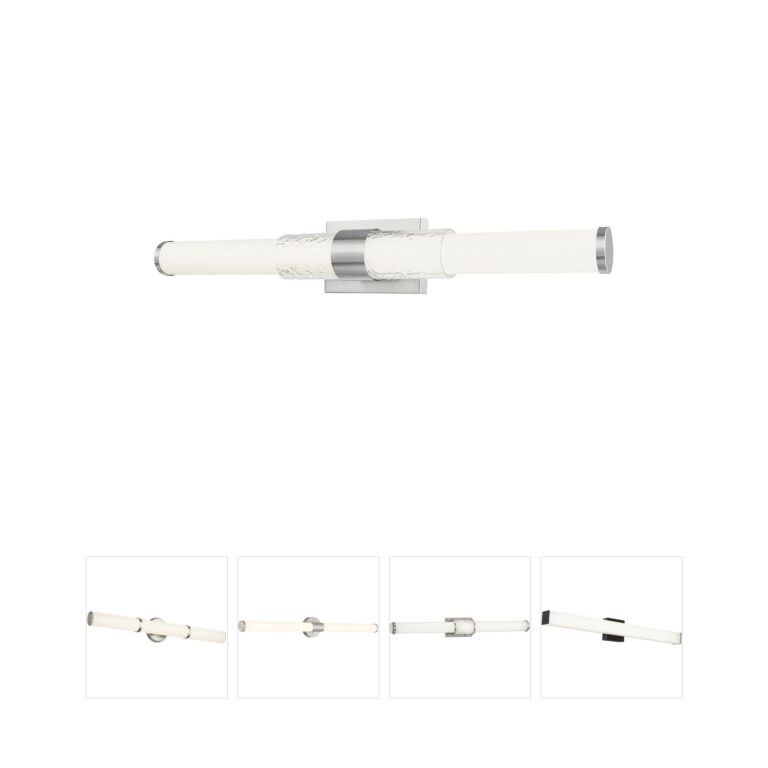 Z-Lite Egon 32-Inch Brushed Nickel Integrated LED Vanity Light