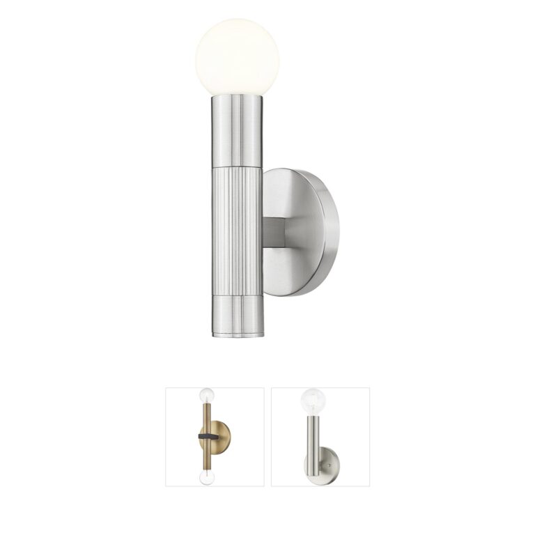 Z-Lite Stari Steel Brushed Nickel Wall Sconce