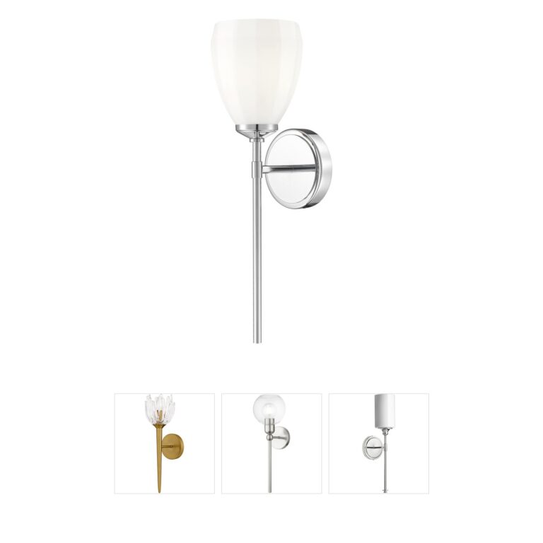 Z-Lite Oren 1-Light Chrome Steel Wall Sconce
