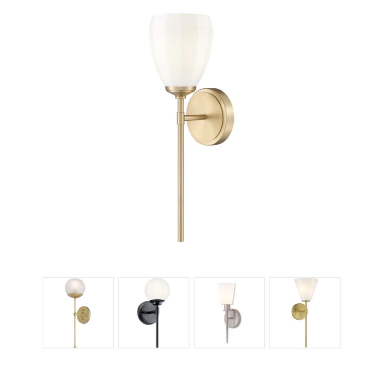 Z-Lite Oren Modern Gold Steel Wall Sconce