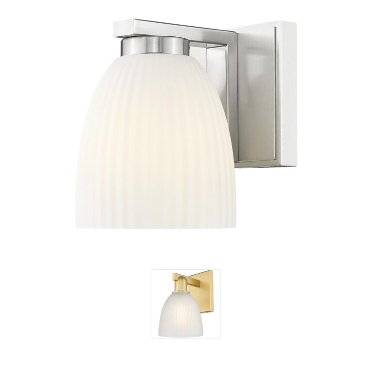 Z-Lite Naya Brushed Nickel Steel Wall Sconce