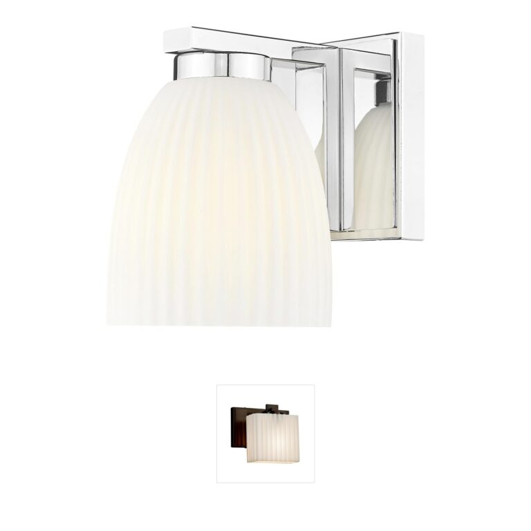 Z-Lite Naya 1-Light Chrome Steel Modern Wall Sconce