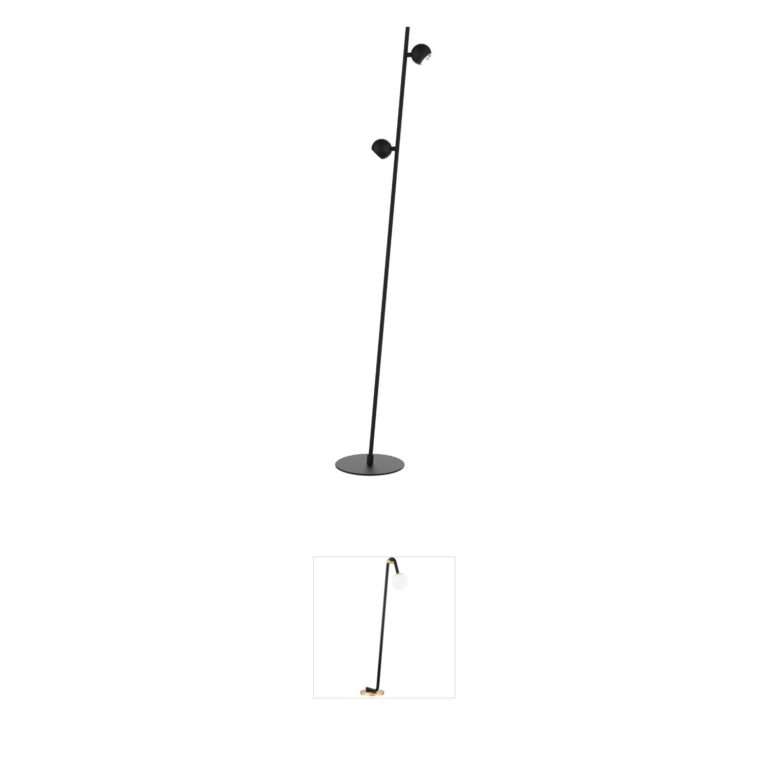 Dainolite Fernanda Integrated LED Metal Floor Lamp