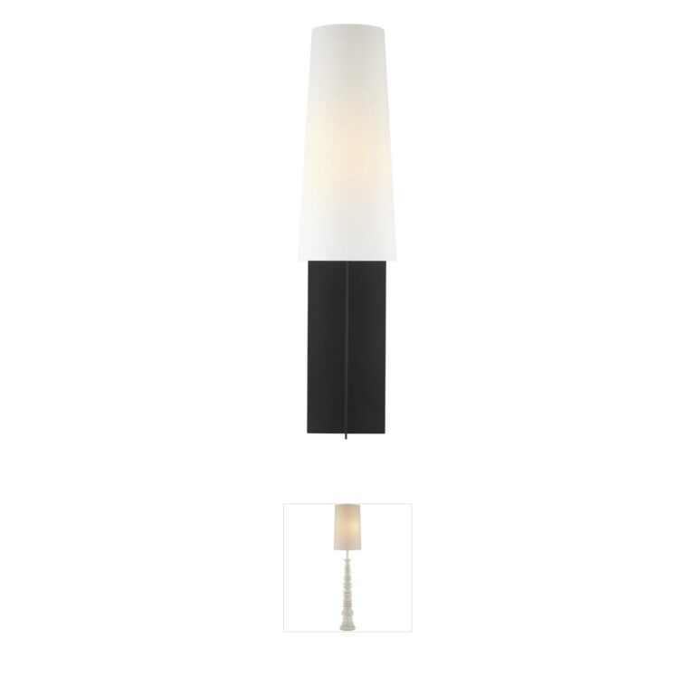 Visual Comfort Studio Collection Kelly by Kelly Wearstler Blocco Steel Floor Lamp