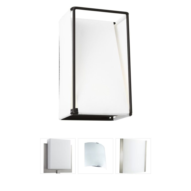 Visual Comfort Studio Collection Kelly by Kelly Wearstler Velero Aged Iron & Linen Sconce