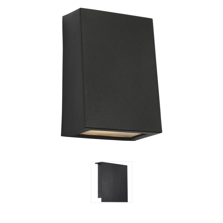 Visual Comfort Studio Collection Sean Lavin Kakudo StoneStrong Geometric LED Outdoor Wall Light