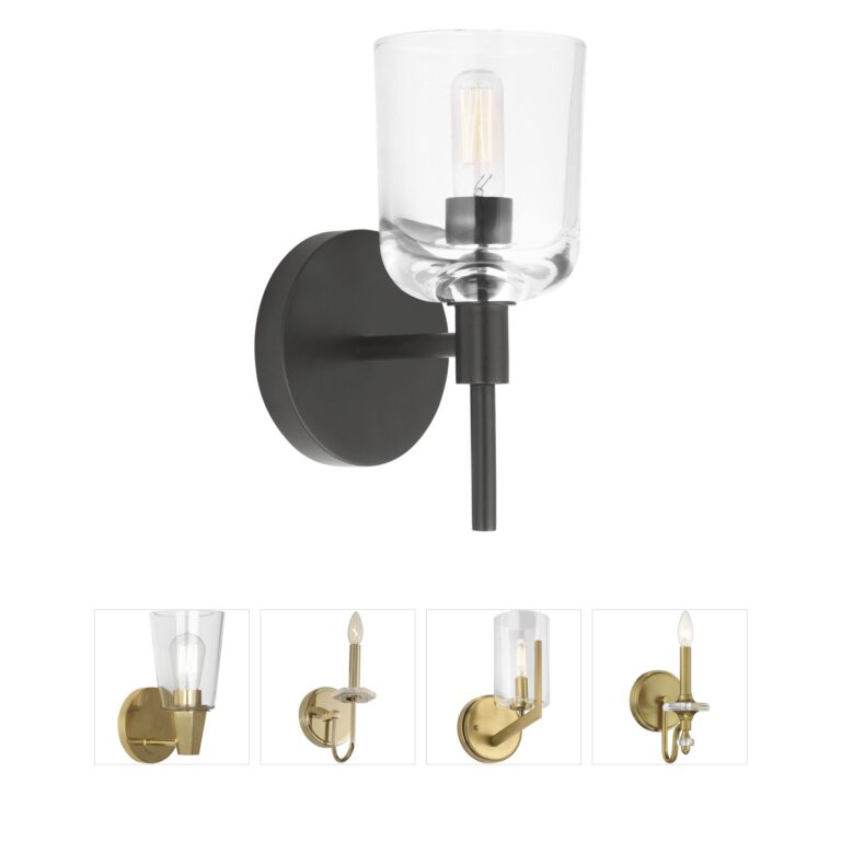 Visual Comfort Studio Collection Thom Filicia Hartley Aged Iron Steel Wall Sconce