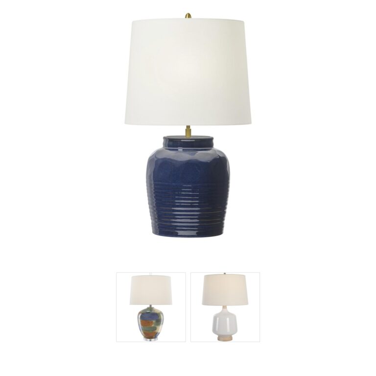 Visual Comfort Studio Collection TOB by Thomas O'Brien Selena Ceramic Table Lamp