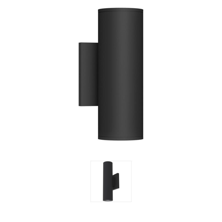 Kuzco Lighting Lorna Black LED Up/Down Aluminum Wall Sconce