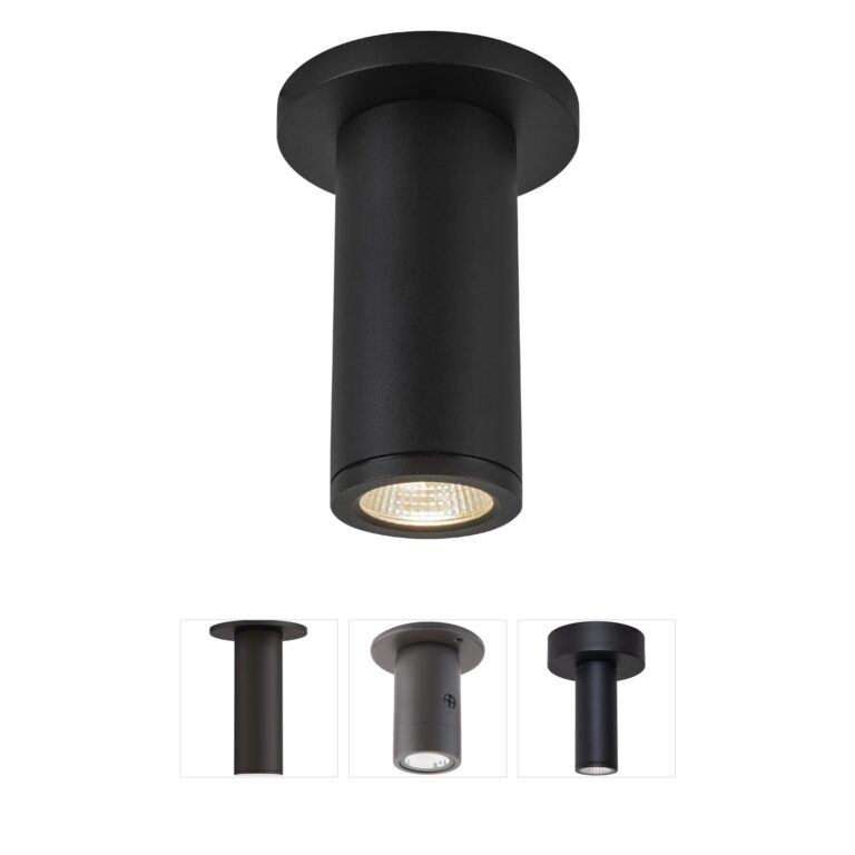 Kuzco Lighting Nordic Black LED Outdoor Ceiling Light