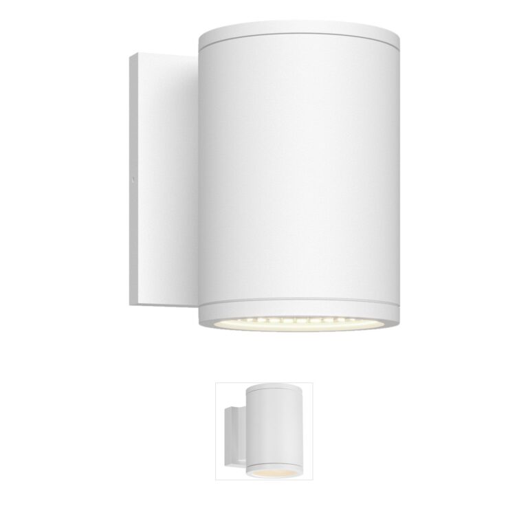 Kuzco Lighting Nordic White LED Aluminum Outdoor Wall Sconce