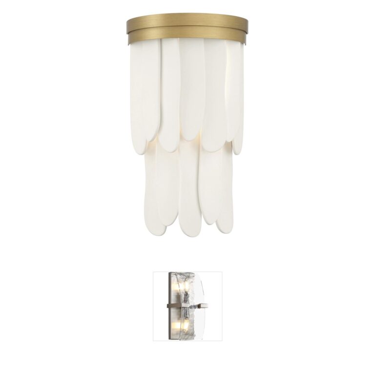 Minka-Lavery Briscade Painted Legacy Brass Wall Sconce