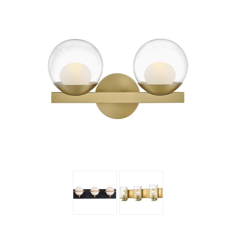 Hinkley Lighting Sunni Lacquered Brass LED Vanity Light