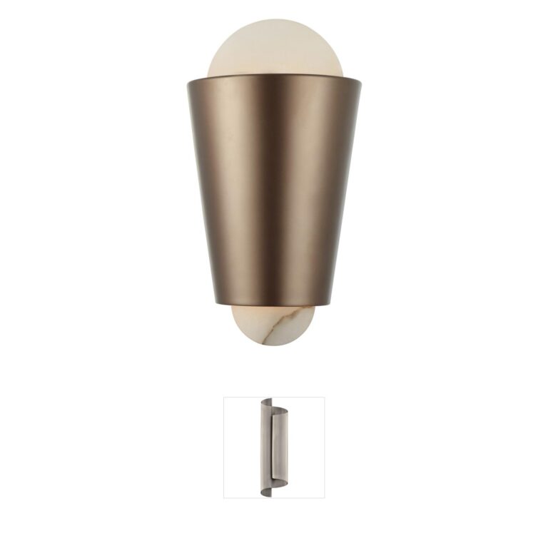 Varaluz Rock On Alabaster Luxe Wall Sconce