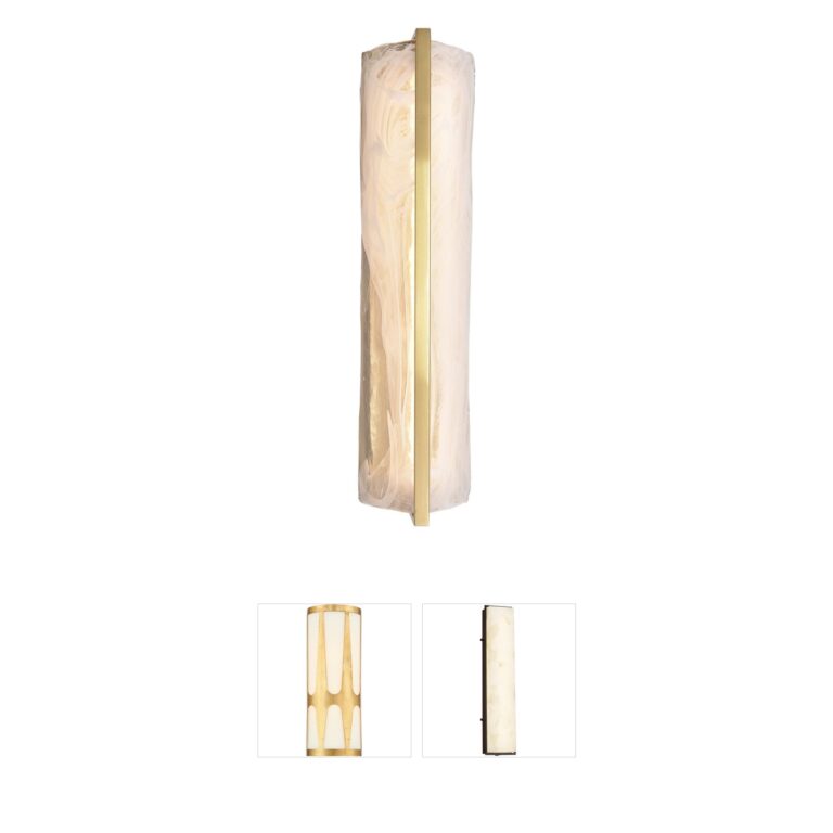 Varaluz Mingle Swirl Glass LED Wall Sconce