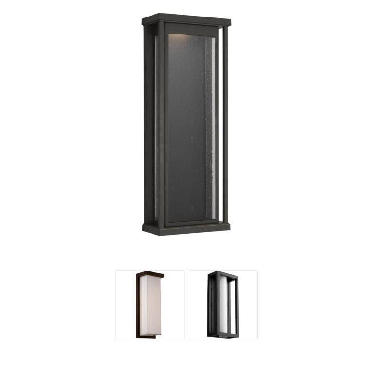 Generation Lighting Faywood Antique Bronze LED Wall Lantern
