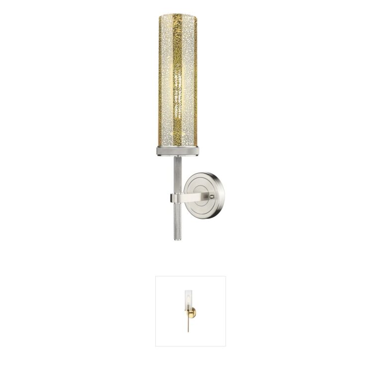Innovations Lighting Lincoln Mercury Glass Wall Sconce