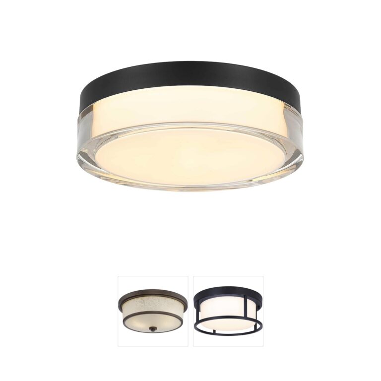 Alteck Lighting Sunspot Integrated LED Wet Rated Outdoor Flush Mount