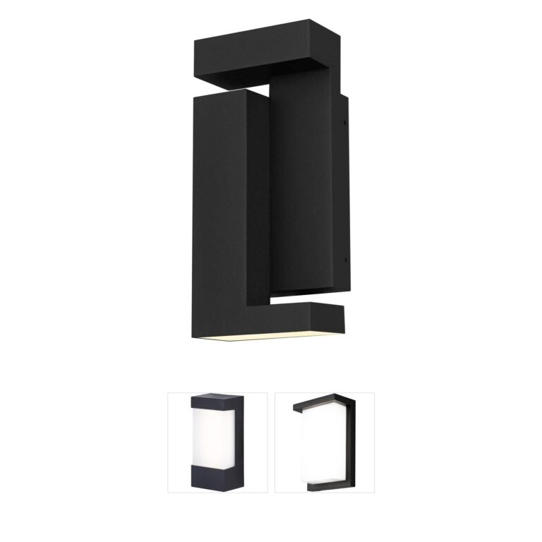 Alteck Lighting Dance Collection Silk Screen LED Outdoor Wall Sconce