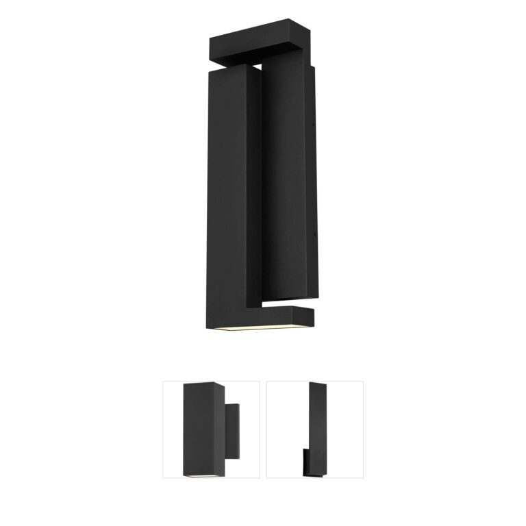 Alteck Lighting Dance 3-CCT Integrated LED Outdoor Wall Sconce