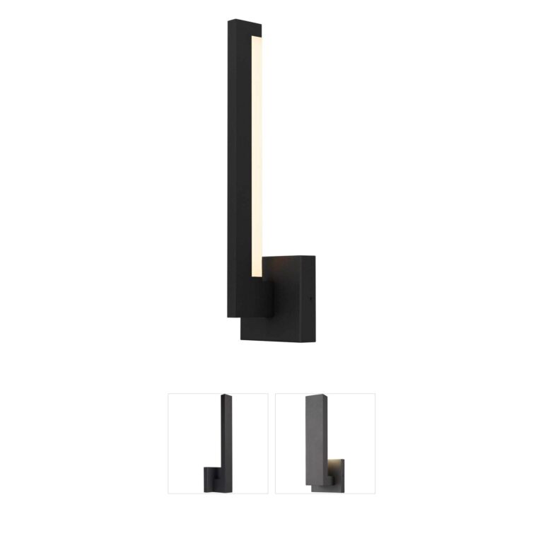 Alteck Lighting Lana Frosted Acrylic LED Wall Sconce