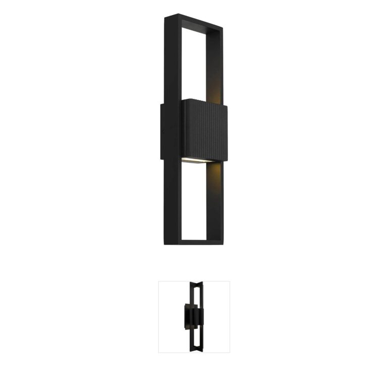 Alteck Lighting Miami 3-CCT Integrated LED Outdoor Wall Sconce