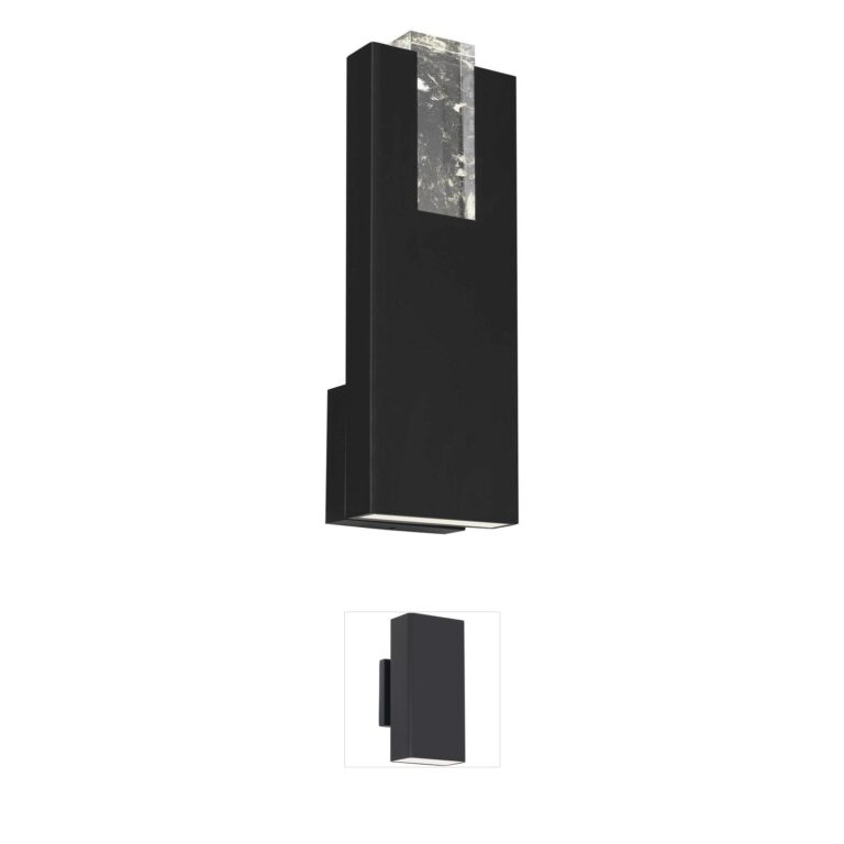Alteck Lighting Mille Crystal LED Outdoor Wall Sconce