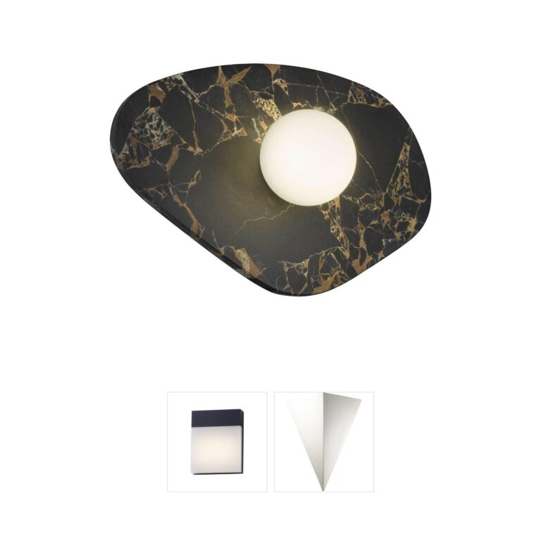 Alteck Lighting Tenere Etched Opal Glass Outdoor Wall Sconce
