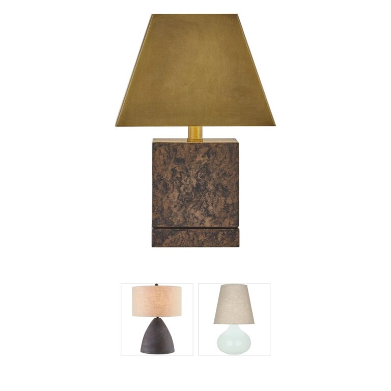 Savoy House Emma Brass Portable Rechargeable LED Table Lamp