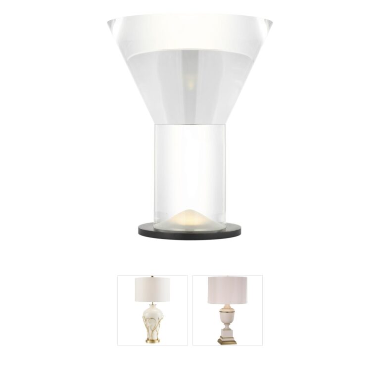Visual Comfort Modern Collection Sean Lavin Beryl Crystal Table Lamp