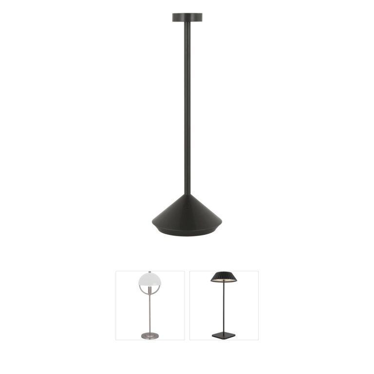 Visual Comfort Modern Collection Sean Lavin Moneta Rechargeable Brass Table Lamp
