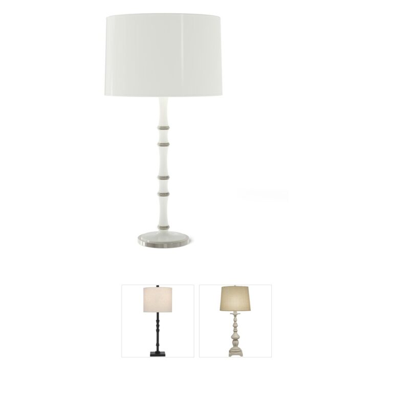 Robert Abbey Kane Candlestick Table Lamp