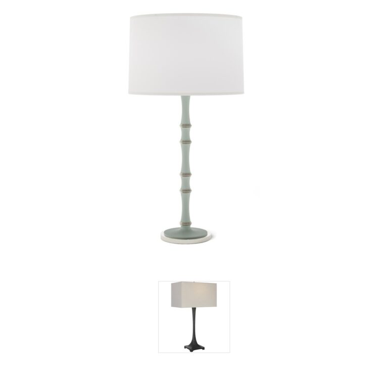 Robert Abbey Kane Collection Candlestick Table Lamp