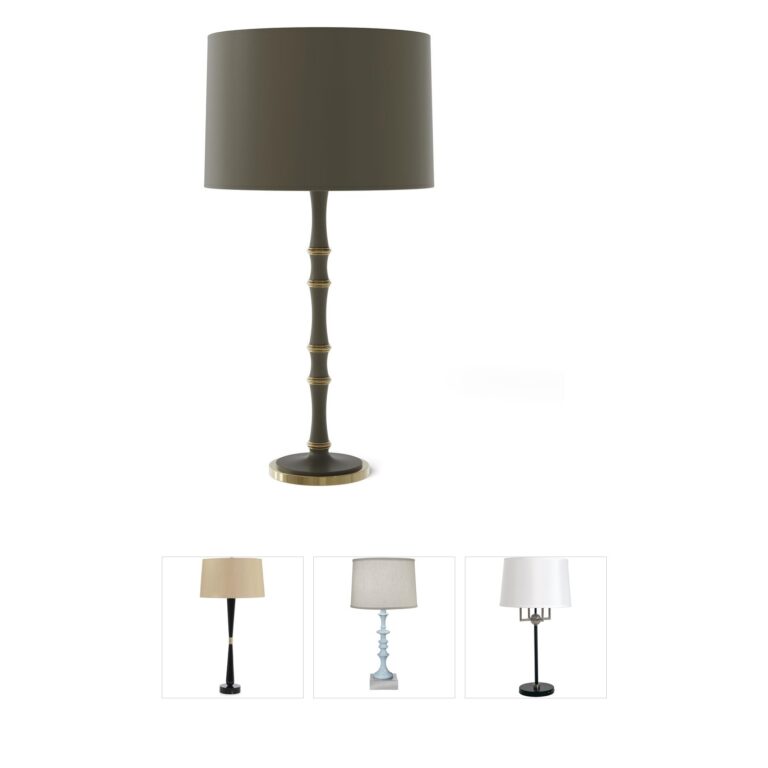 Robert Abbey Kane Candlestick Table Lamp