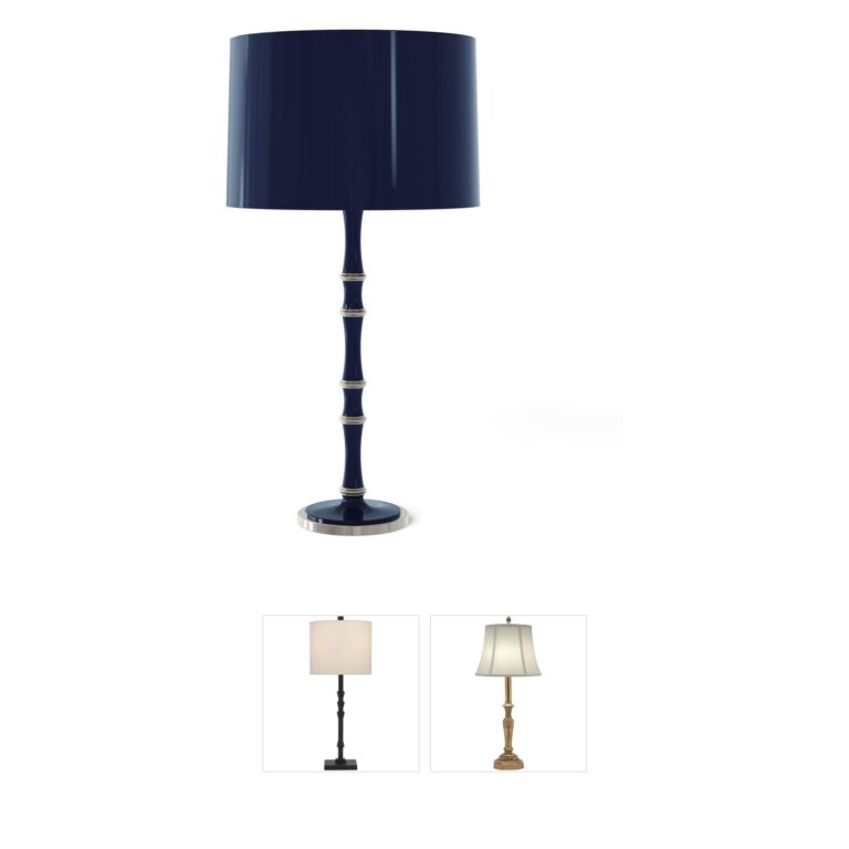 Robert Abbey Kane Candlestick Table Lamp